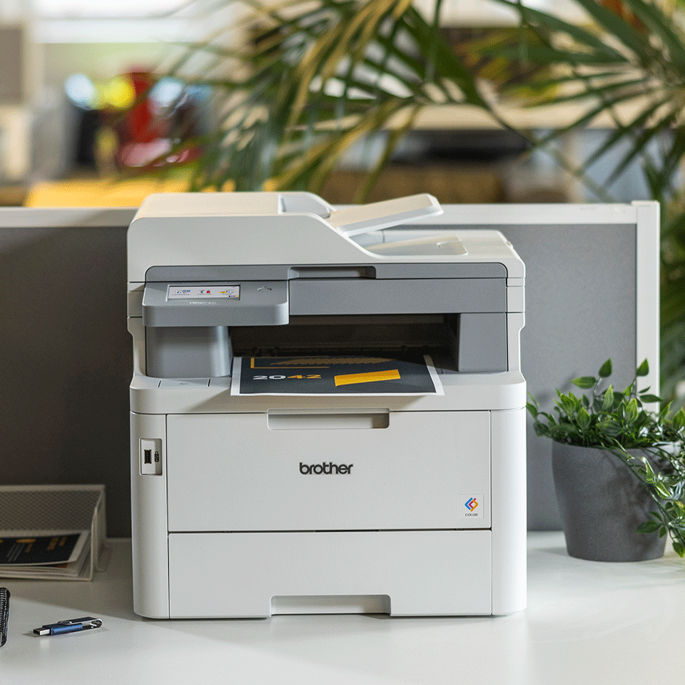 MFC-L8390CDW Professionelles und kompaktes Farb-LED-Multifunktionsgerät mit WLAN/LAN, flexiblem Papiermanagement und Duplex-ADF