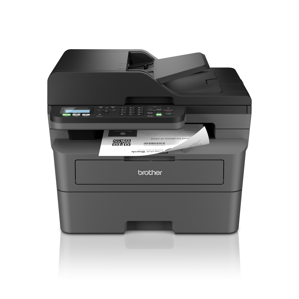 Brother MFC-L2800DW Kompaktes 4-in-1 S/W Multifunktionsgerät mit Duplexdruck, LAN/WLAN und ADF
