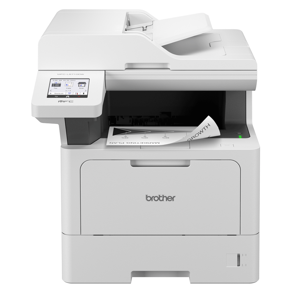 MFC-L5710DW Professioneller 4-in-1 Multifunktionsdrucker Schwarz Weiß für Arbeitsgruppen