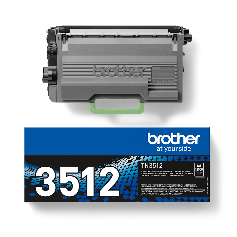 Brother TN-3512 Tonerkartusche Schwarz für 12.000 Seiten