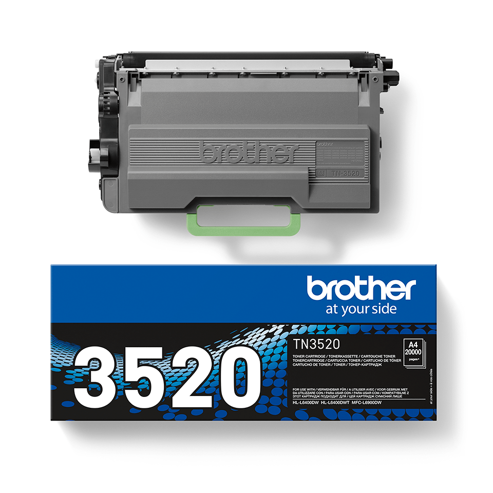 Brother TN-3520 Tonerkartusche Schwarz für 20.000 Seiten