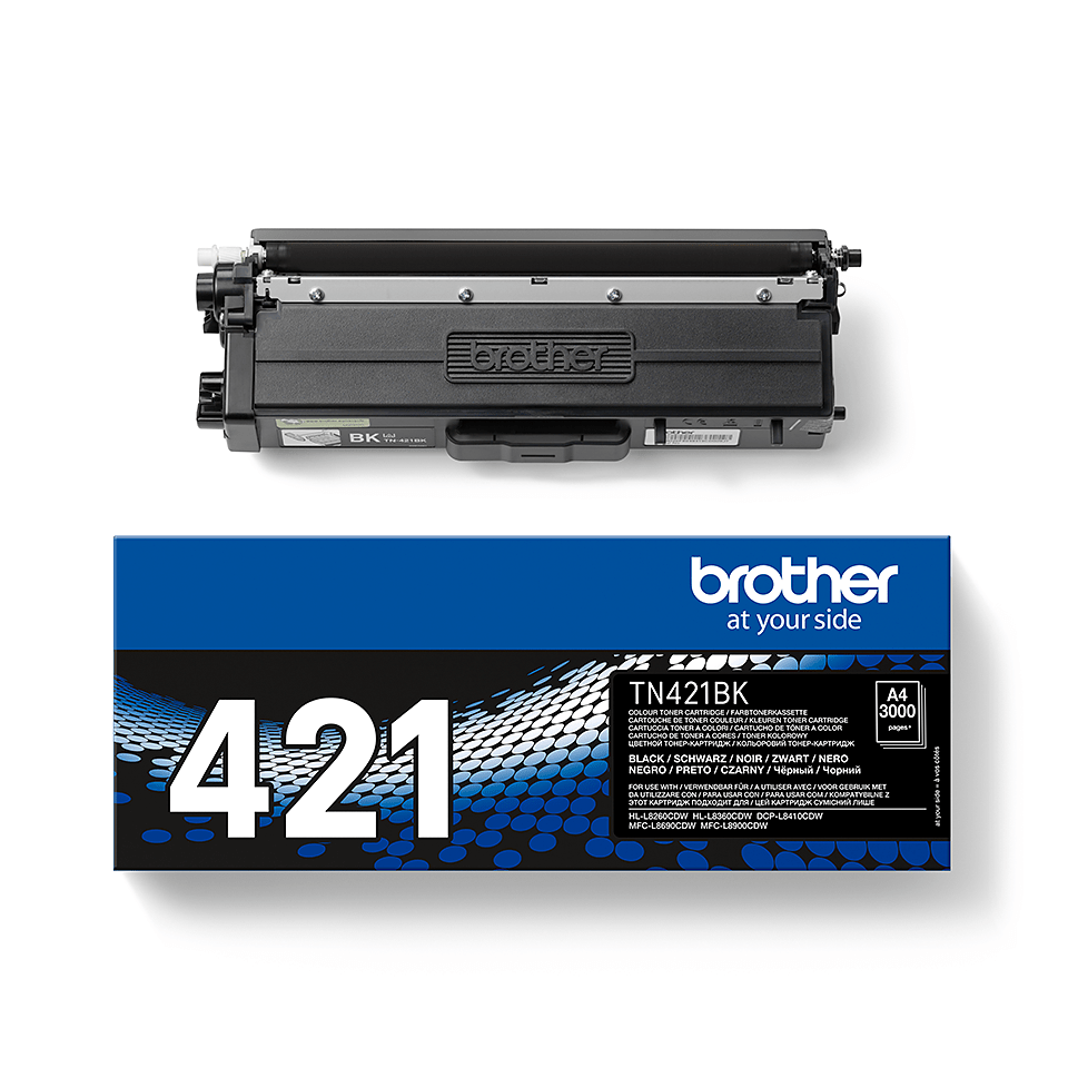 Brother TN-421BK Tonerkartusche Schwarz für 3.000 Seiten